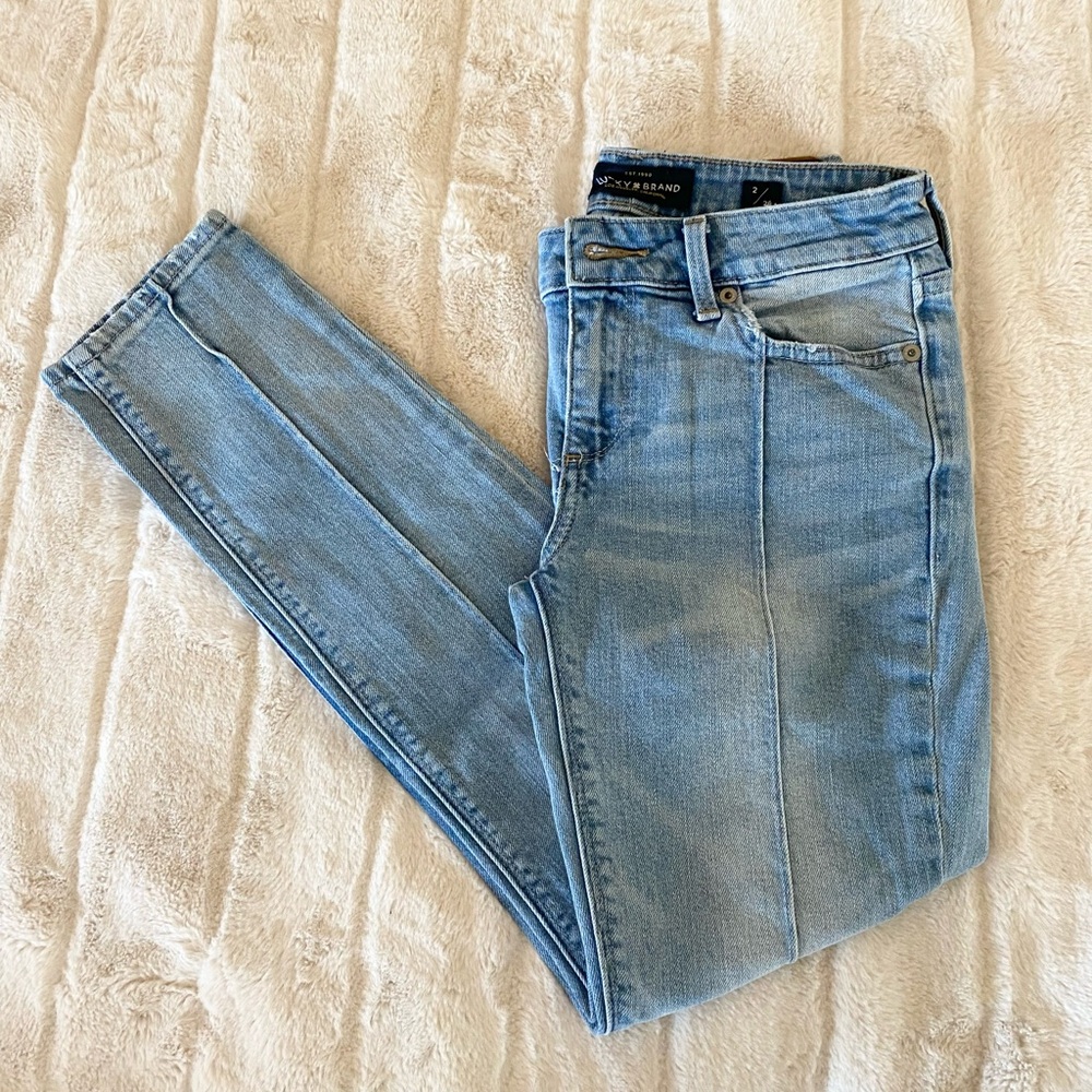 Lucky Brand Lolita Skinny Front Seam Jeans
